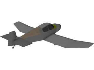 Jodel 1050 Sicile 3D Model