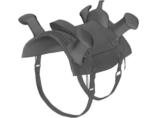 Celtic Saddle 3D Model