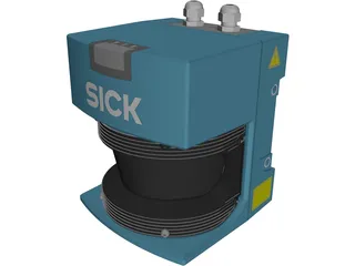 SICK Sensor 3D Model