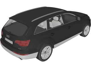 Audi Q7 (2008) 3D Model