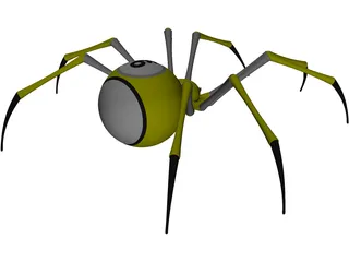 9ball Spider 3D Model