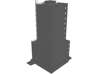 Fire Training Facility High Rise 3D Model