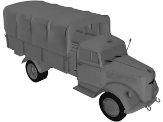 Opel Blitz 3D Model