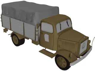 Mercedes-Benz L3000 3D Model