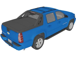 Chevrolet Avalanche (2010) 3D Model