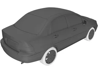 Suzuki Liana Sedan (2010) 3D Model