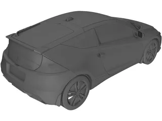 Honda CR-Z 3D Model (2010) - 3DCADBrowser