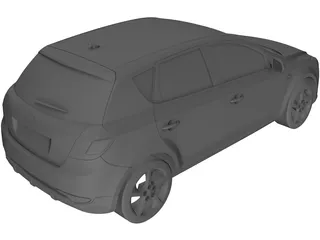 Kia Ceed (2010) 3D Model