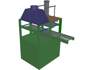 Heat Seal Machine 3D Model