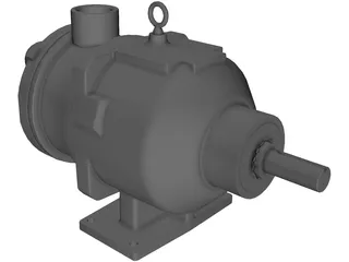 Viking Hydraulic Motor 3D Model