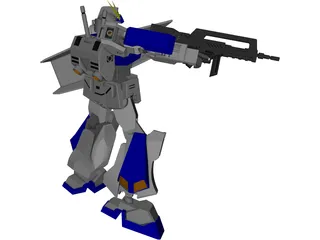 Gundam Alex RX-78 NT-1 3D Model