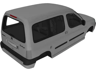 Citroen Berlingo Body 3D Model