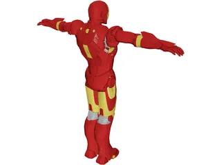 Iron Man 3D Model