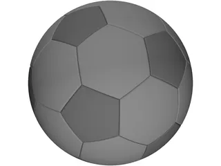 Soccer Ball 3D Model