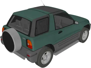 Toyota RAV4 (1994) 3D Model