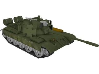 T-55AM2 3D Model