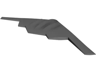 B2 Stealth Bomber 3D Model