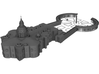 Vatican Cathedral 3D Model