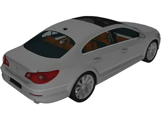 Volkswagen Passat CC 3D Model