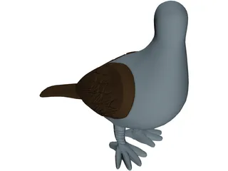 Pigeon 3D Model