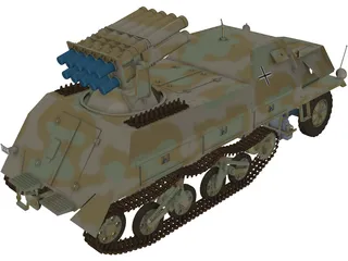 Panzerwerfer 42 3D Model