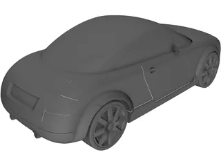 Audi TT 3D Model