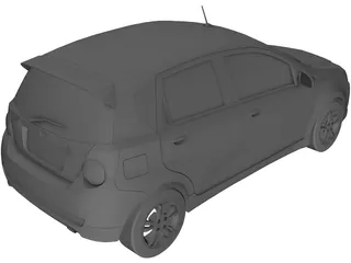 Chevrolet Aveo Hatchback 3D Model