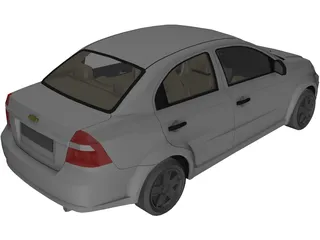 Chevrolet Aveo 3D Model
