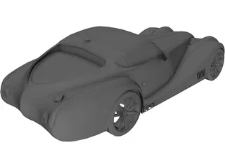 Morgan Aero Super Sports 3D Model