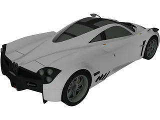 Pagani Huayra 3D Model