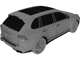 Porsche Cayenne (2007) 3D Model