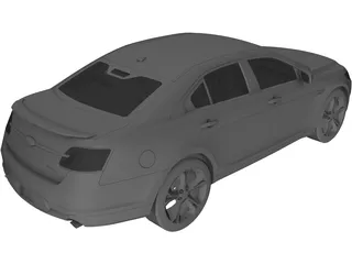 Ford Taurus (2010) 3D Model