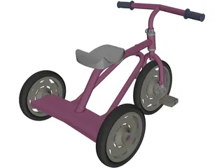 Tricycle 3D Model