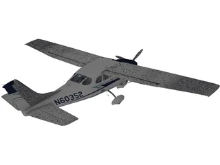 Cessna 206 Stationair 3D Model