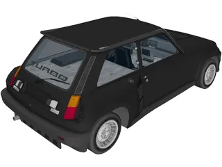 Renault 5 3D Model