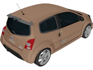 Renault Twingo (2010) 3D Model