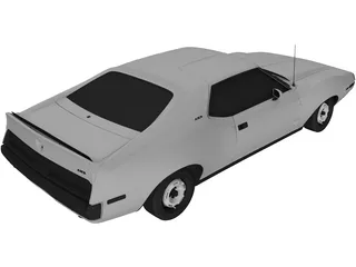 AMC Javlien AMX (1971) 3D Model