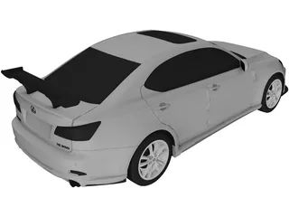 Lexus IS350 (2006) 3D Model