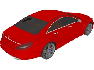 Mercedes-Benz CLS63 AMG 3D Model