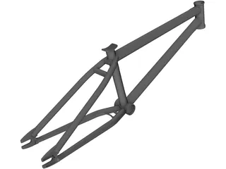 Bike Frame 3D Model