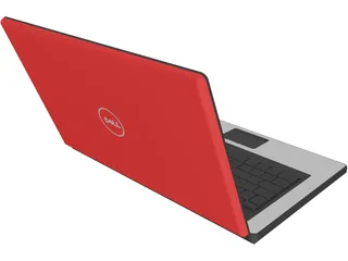 Dell Inspiron Laptop 3D Model