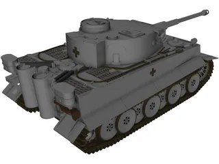 Tiger 3D Model