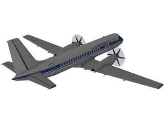 Ilyushin IL-114 3D Model
