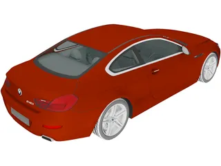 BMW 640i (2011) 3D Model