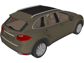 Porsche Cayenne (2011) 3D Model