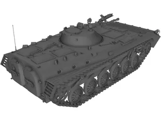 BMP Battle Infantry Vehicle 3D Model