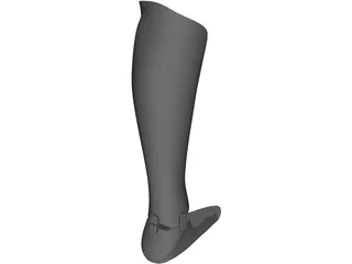 Orthopedic Leg Brace 3D Model