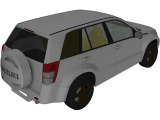 Suzuki Grand Vitara (2008) 3D Model