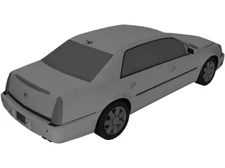 Cadillac DTS (2006) 3D Model