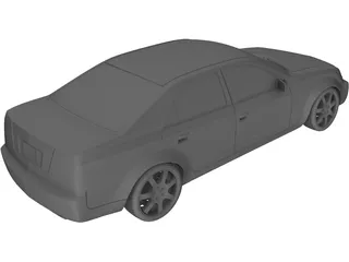 Cadillac CTS (2002) 3D Model